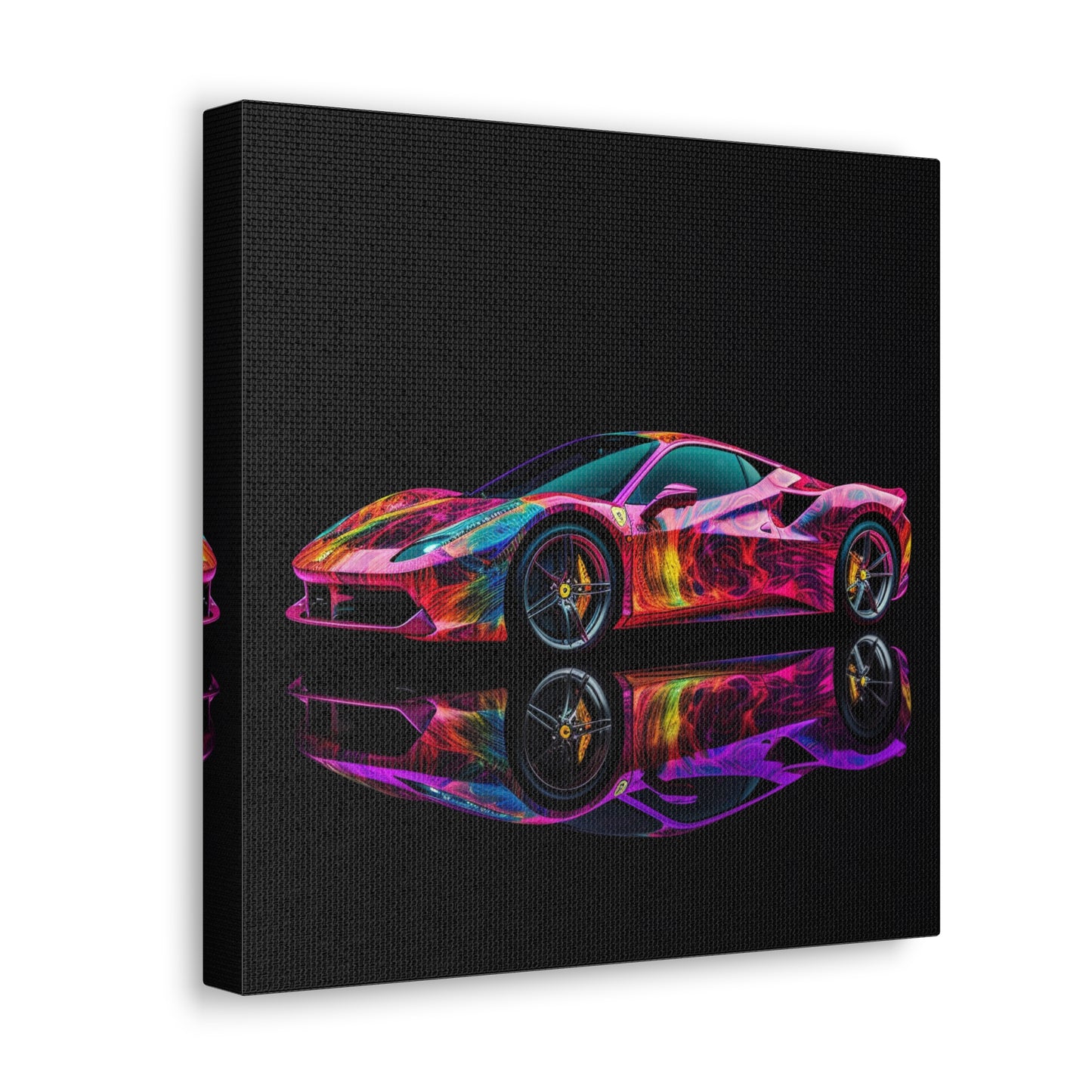 Canvas Gallery Wraps Ferrari Color 4