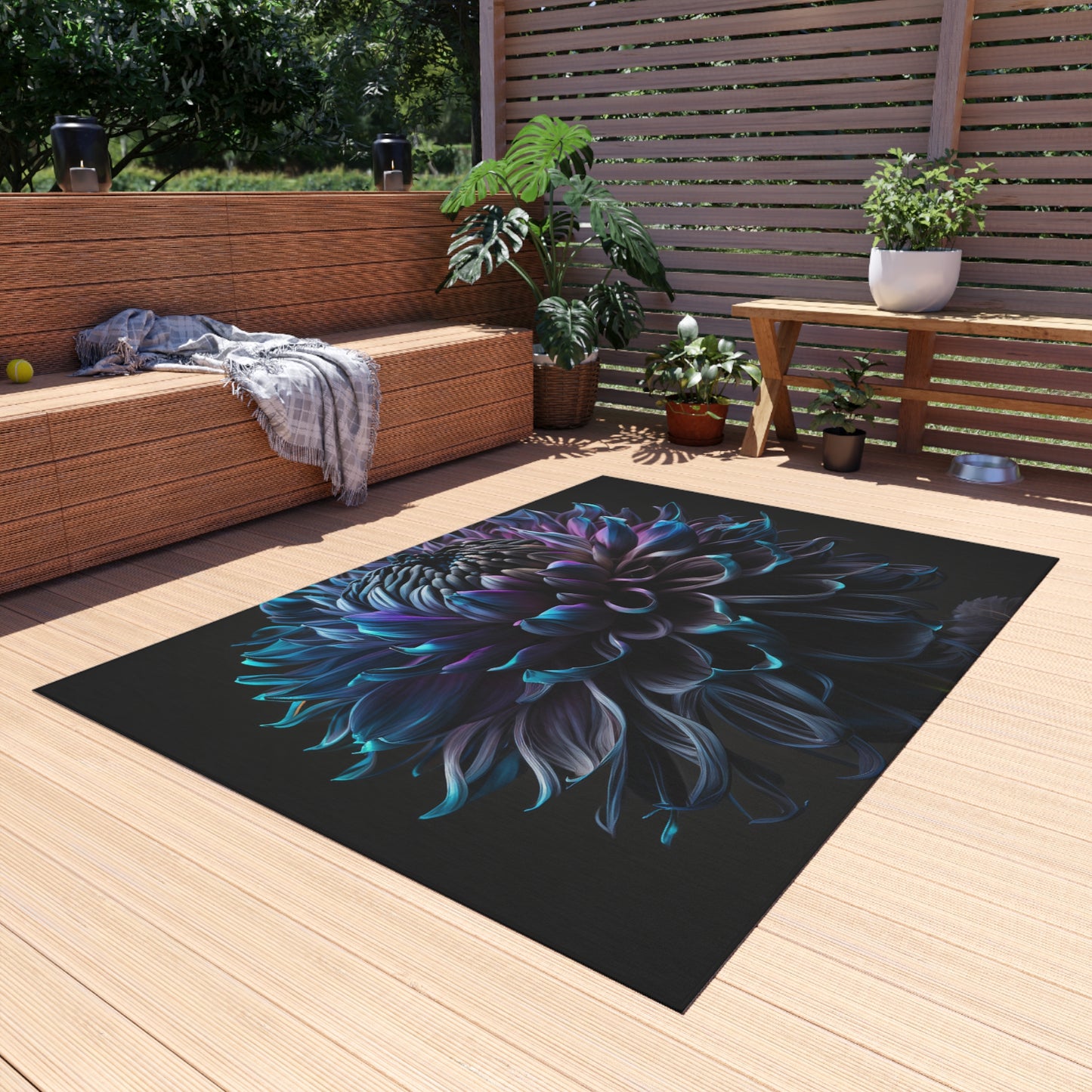 Outdoor Rug  Dahlia Purple 3