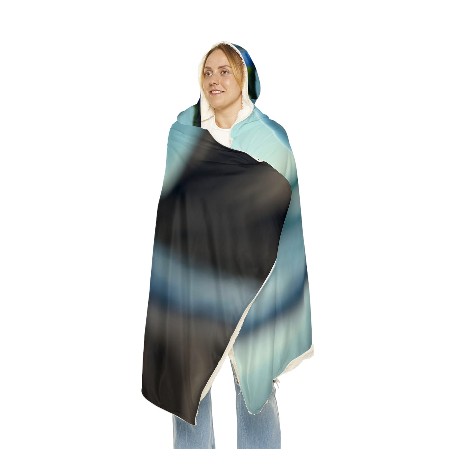 Snuggle Hooded Blanket The Bluebell 2