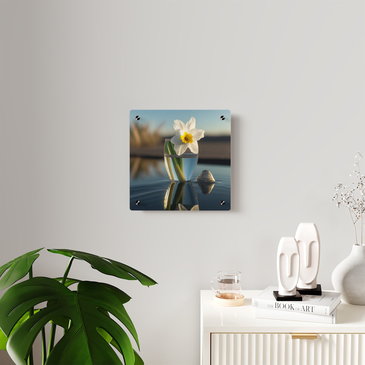 Acrylic Wall Art Panels Daffodil 4