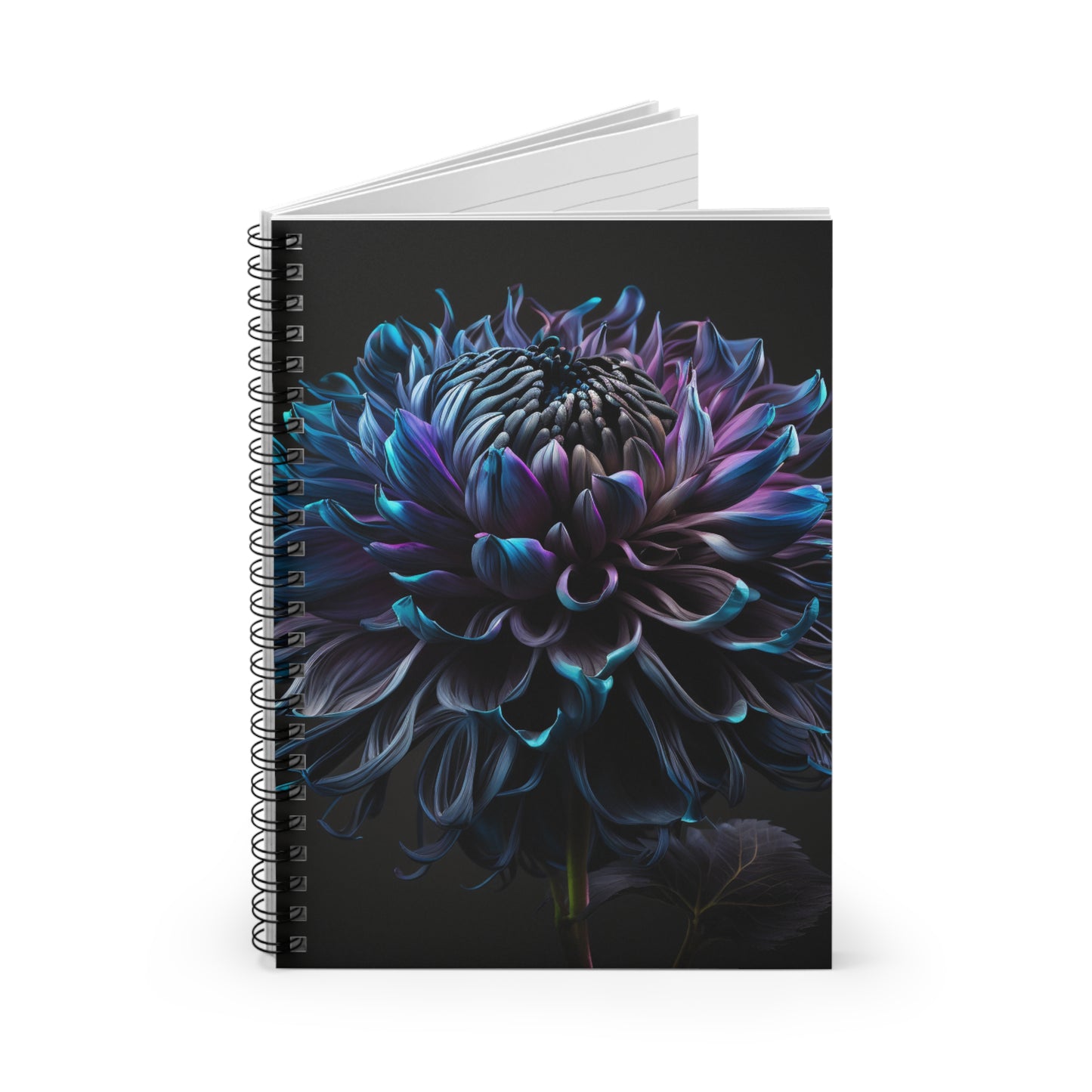 Spiral Notebook - Ruled Line Dahlia Purple 3