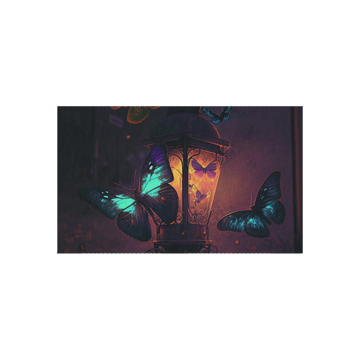 Outdoor Rug  Street Light Butterfly 4