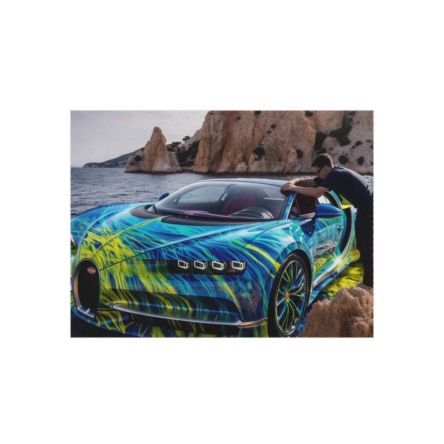 Outdoor Rug  Bugatti Water 1