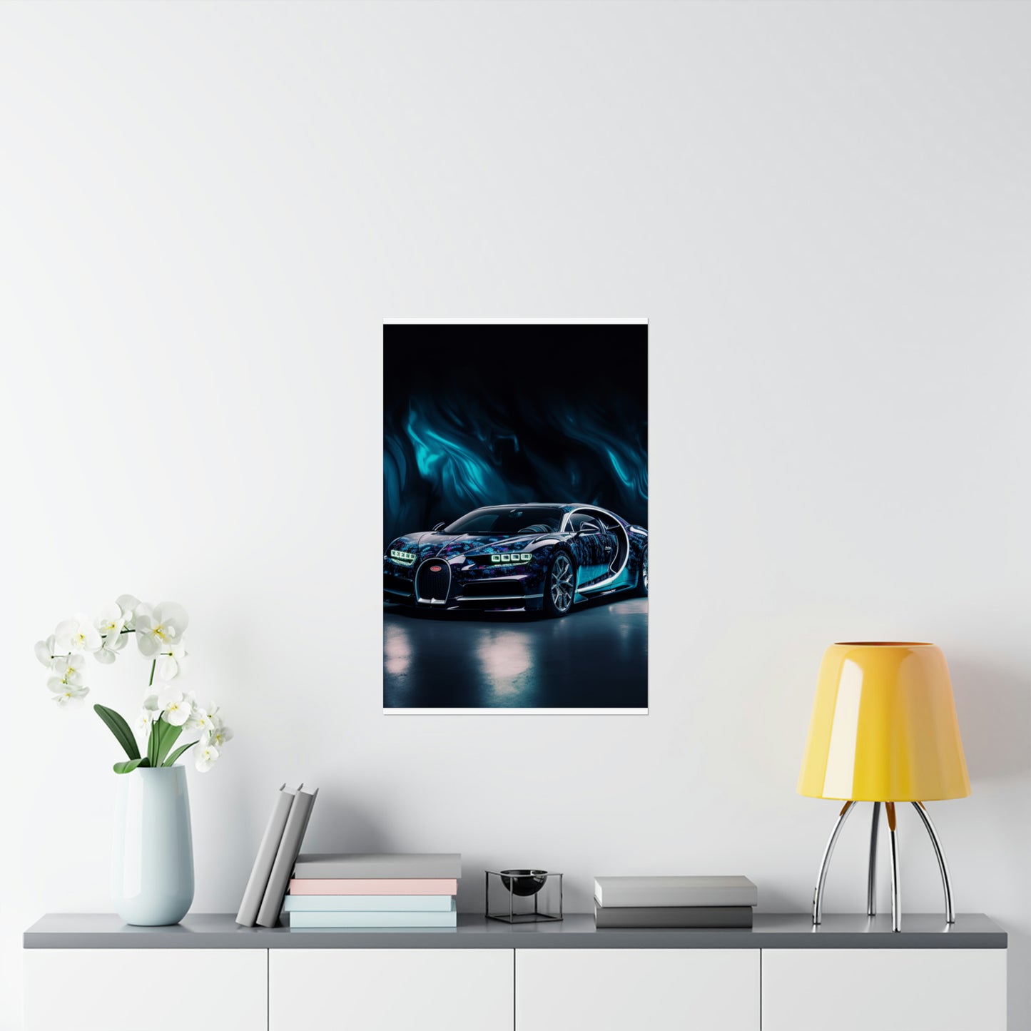 Premium Matte Vertical Posters Hyper Bugatti 1