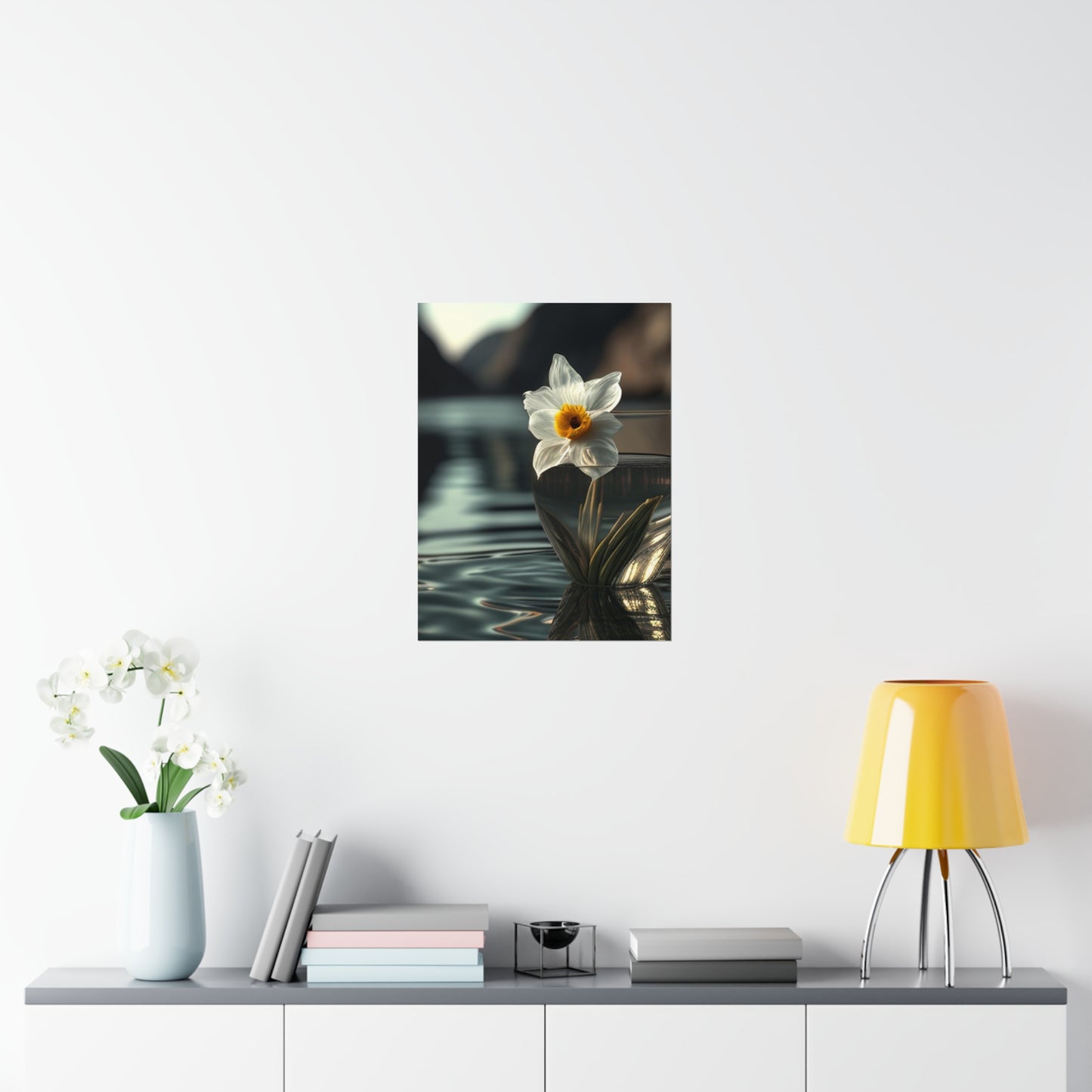 Premium Matte Vertical Posters Daffodil 2