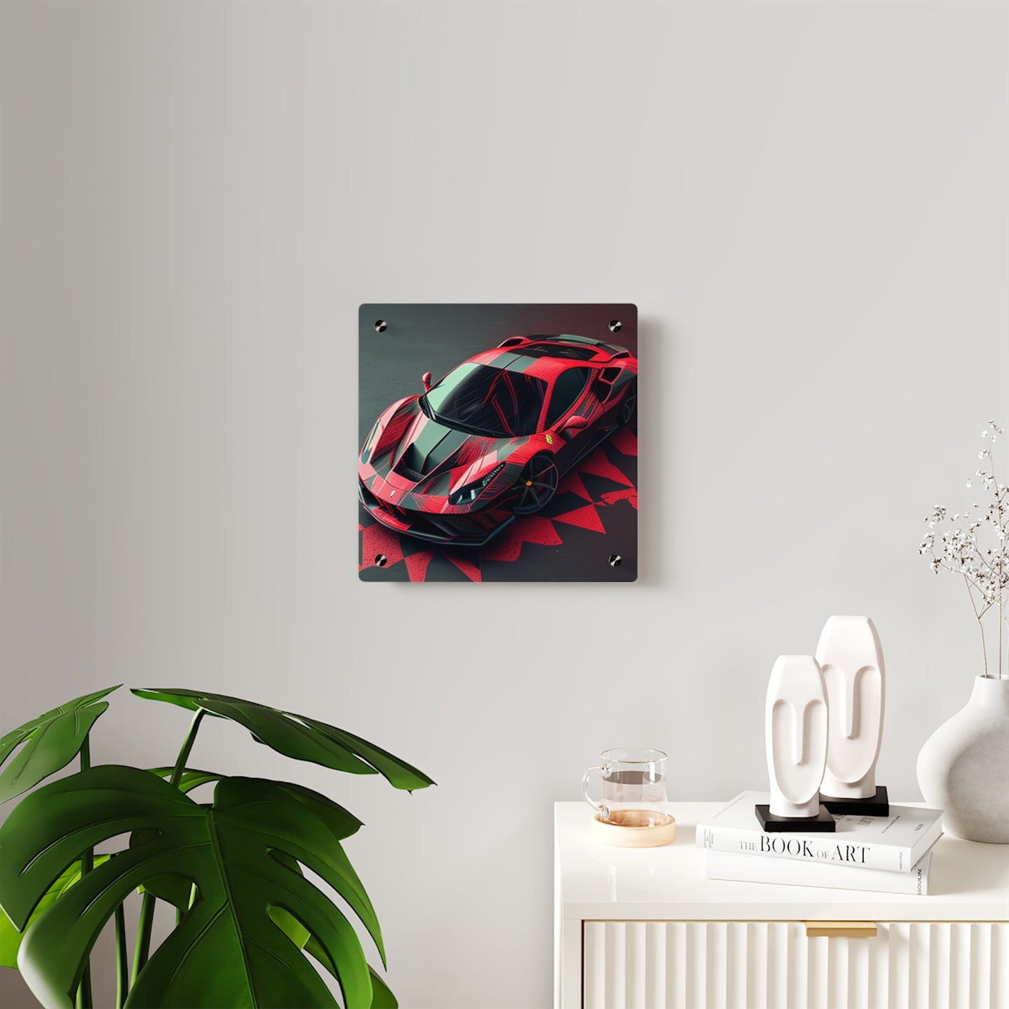 Acrylic Wall Art Panels Ferrari Hyper 2