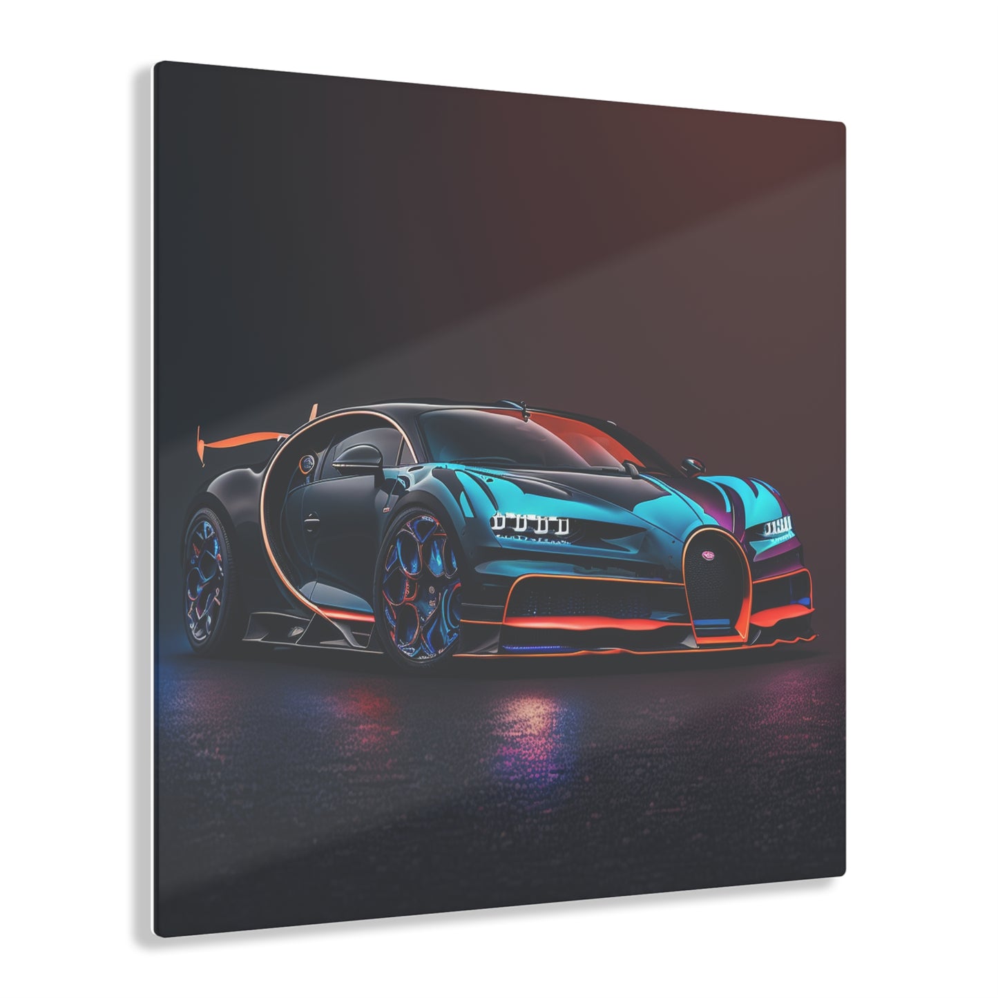 Acrylic Prints Bugatti Chiron Super 1