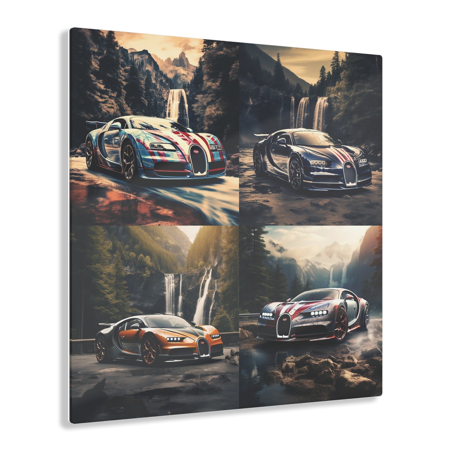 Acrylic Prints Bugatti Waterfall 5