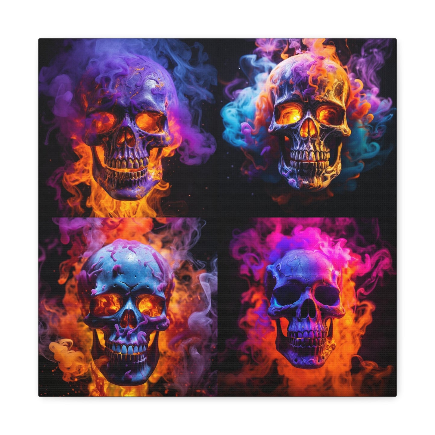 Canvas Gallery Wraps Macro Skull 5