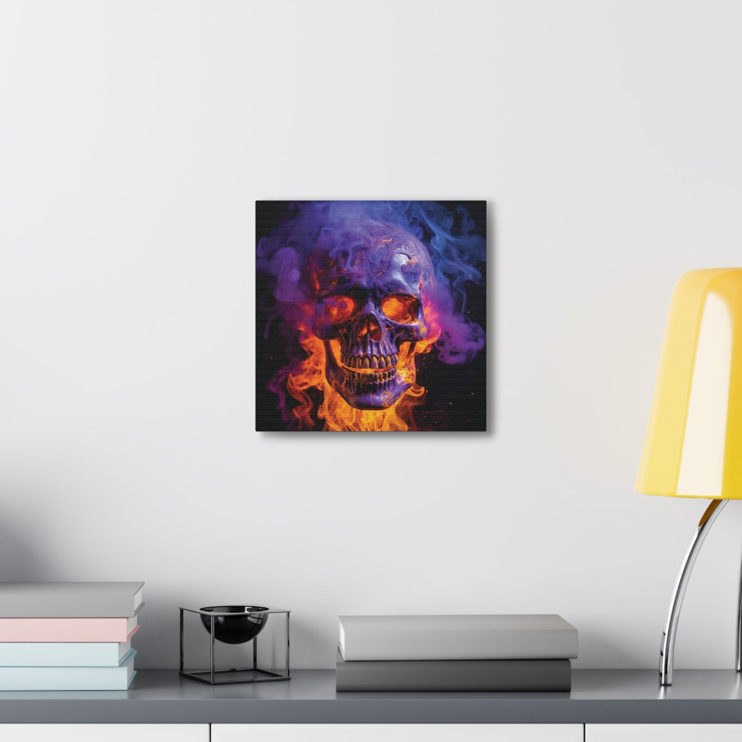 Canvas Gallery Wraps Macro Skull 1