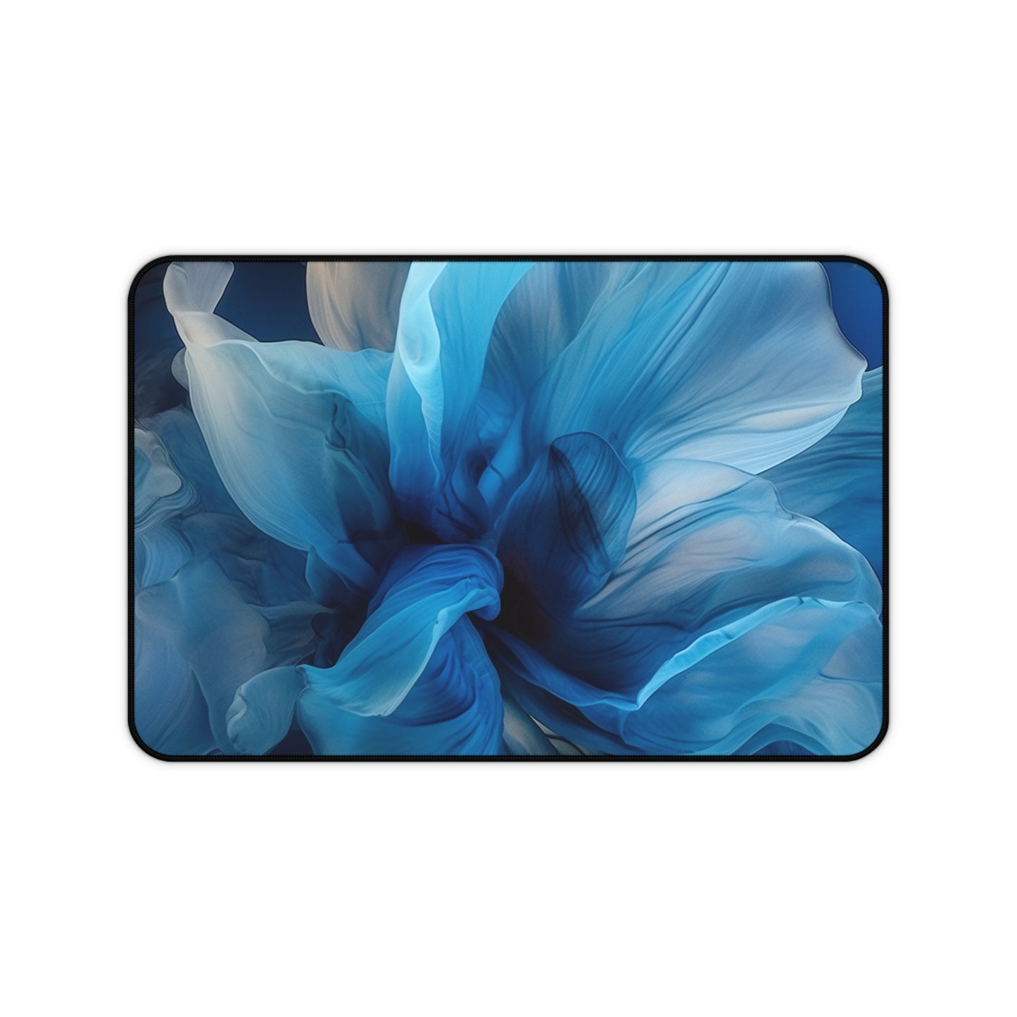 Desk Mat Blue Tluip Abstract 2