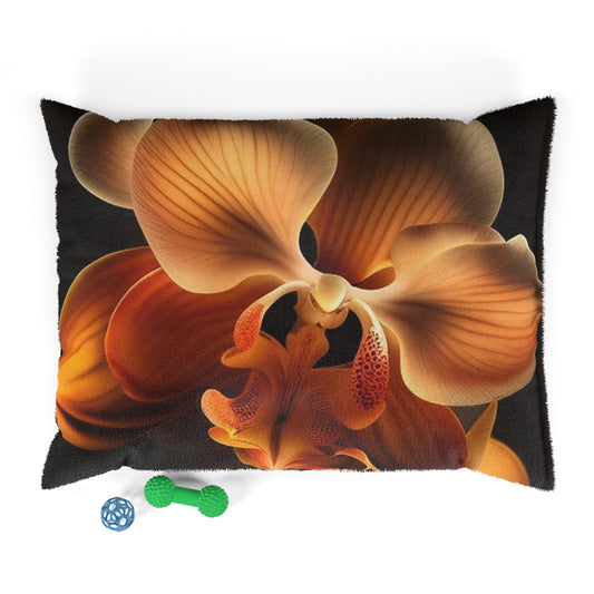 Pet Bed Orange Orchid 2