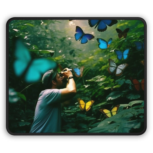 Gaming Mouse Pad  Jungle Butterfly 1