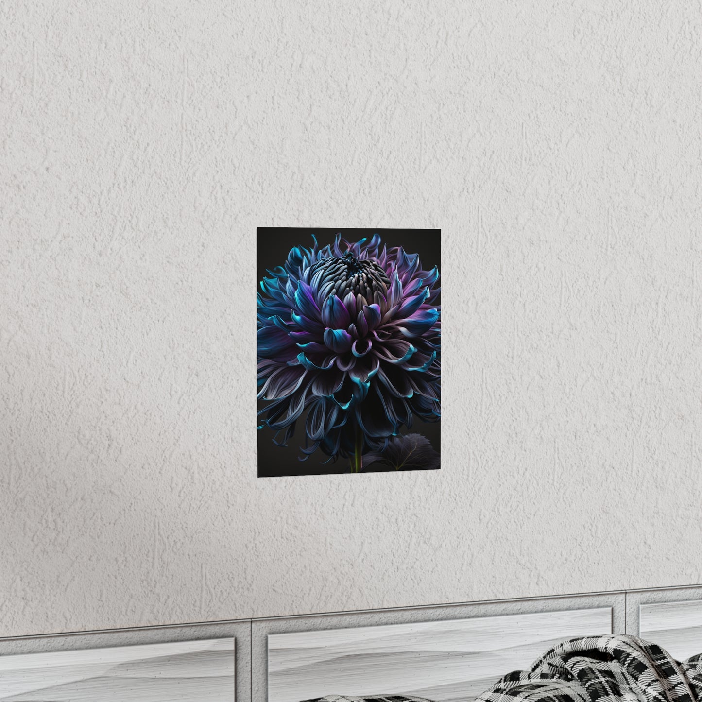 Premium Matte Vertical Posters Dahlia Purple 3