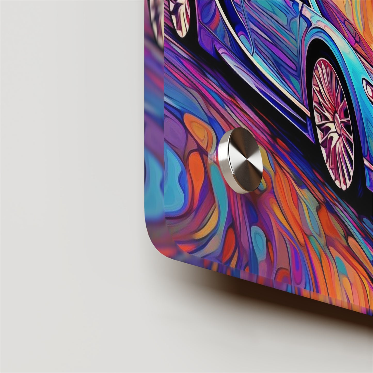 Acrylic Wall Art Panels Bugatti Abstract Concept 5