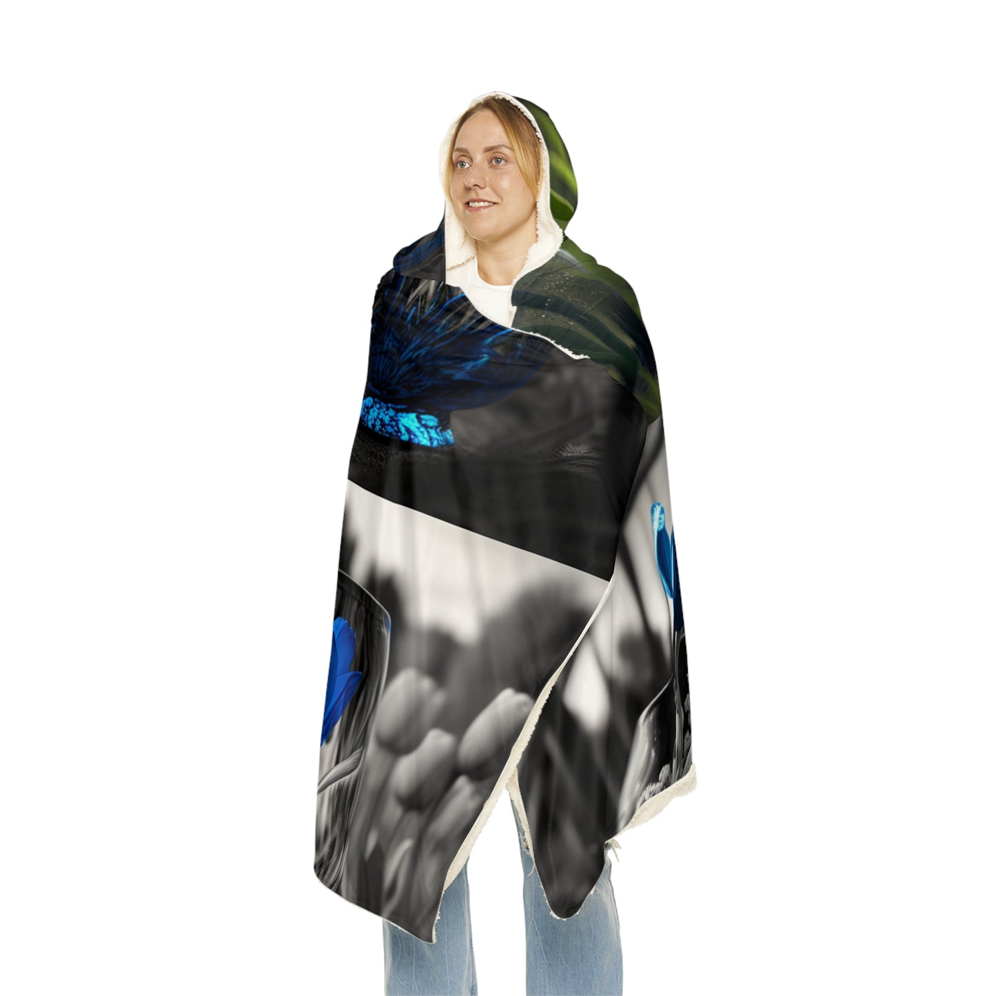 Snuggle Hooded Blanket Tulip 5