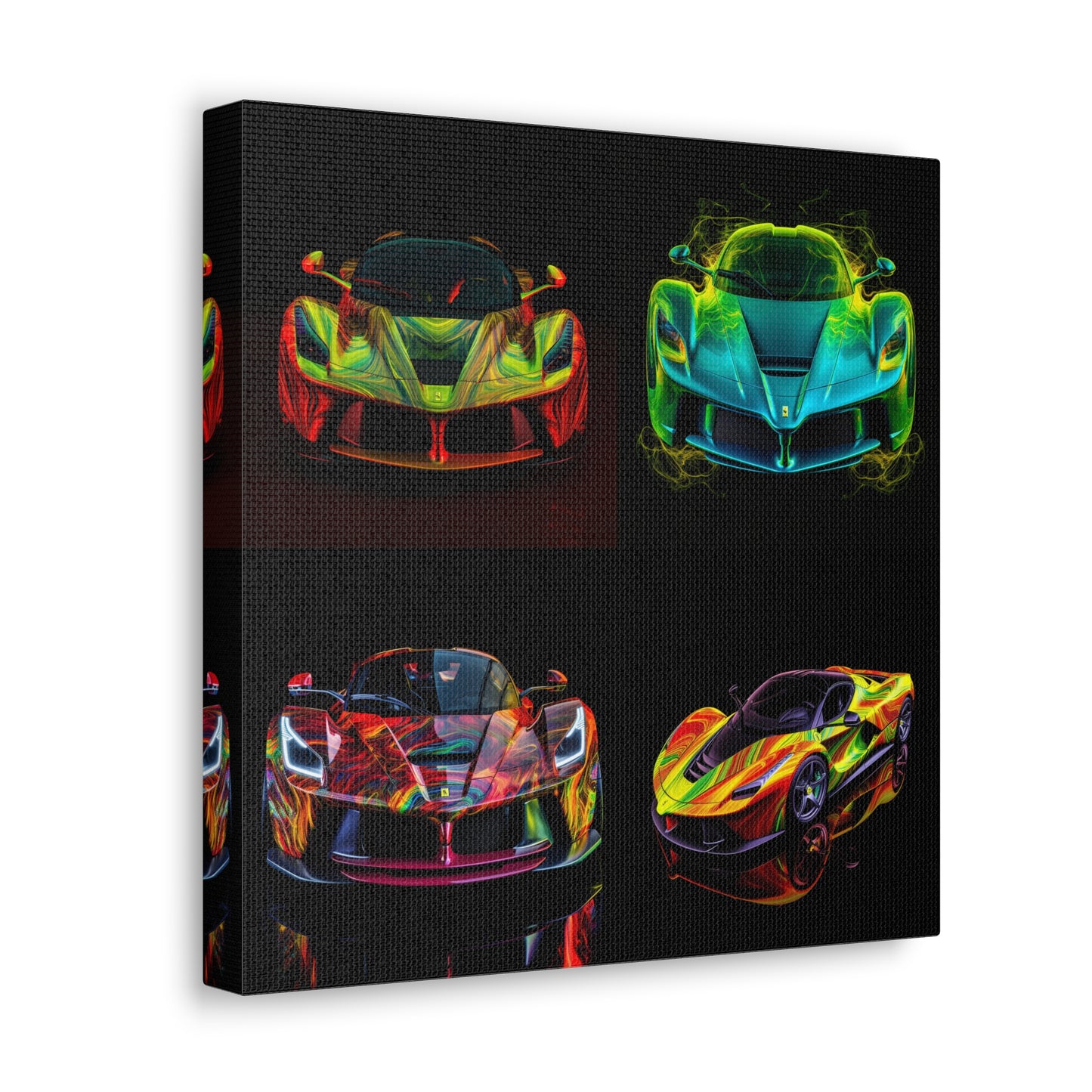 Canvas Gallery Wraps Ferrari Neon 5