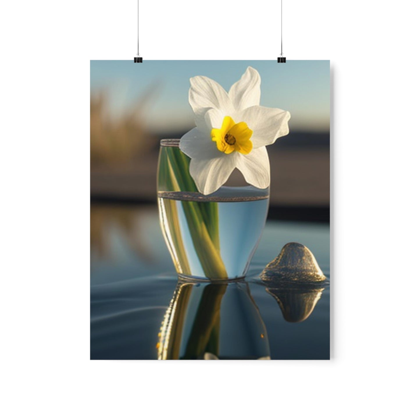 Premium Matte Vertical Posters Daffodil 4