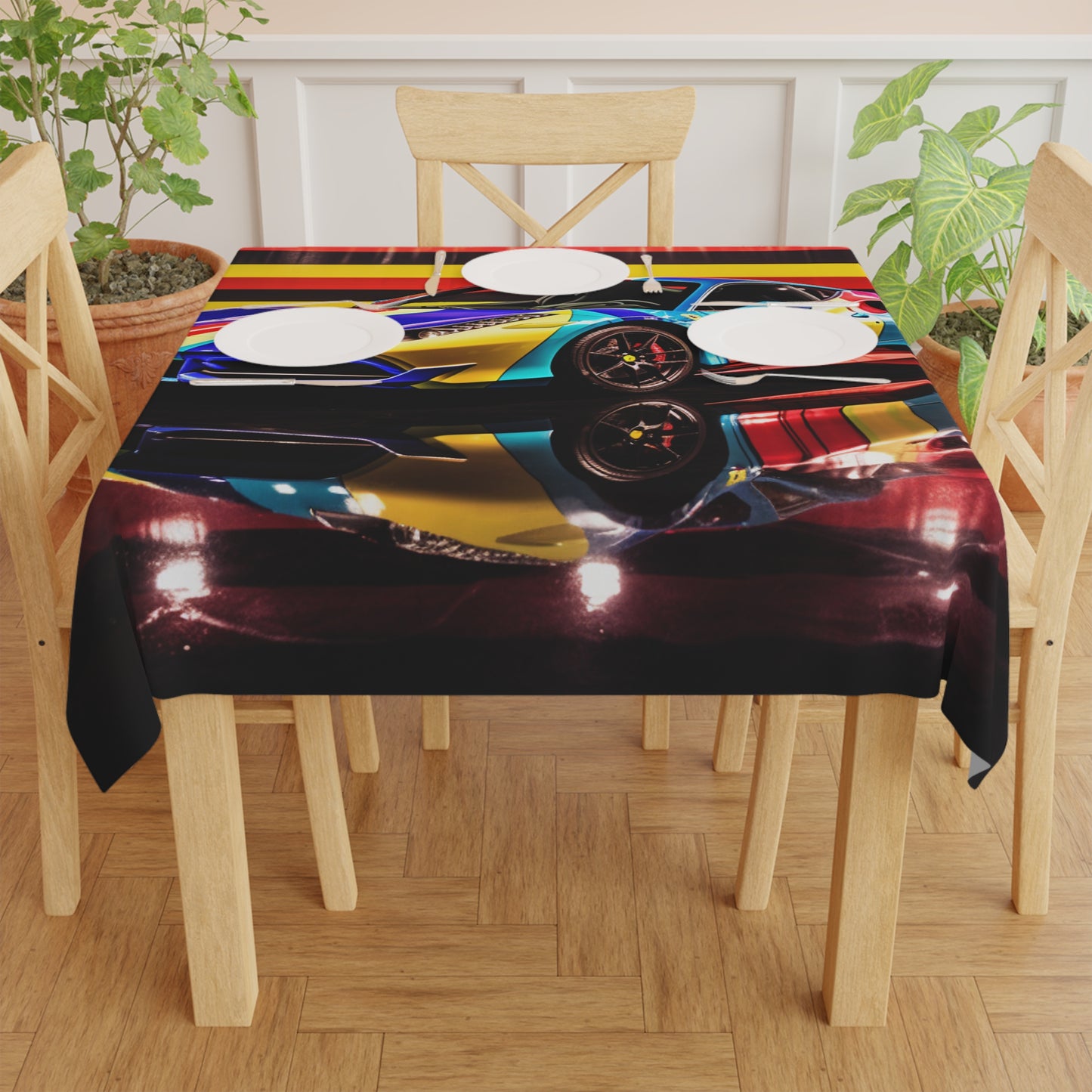 Tablecloth Hyper Colorfull Ferrari 2