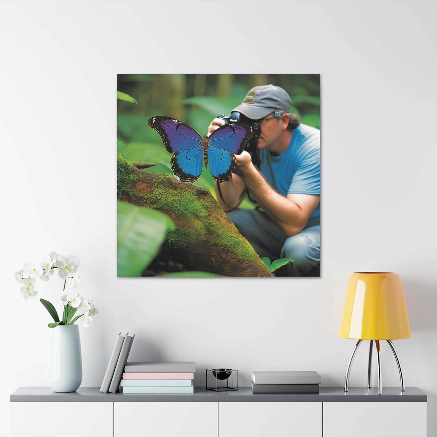 Canvas Gallery Wraps Jungle Butterfly 4