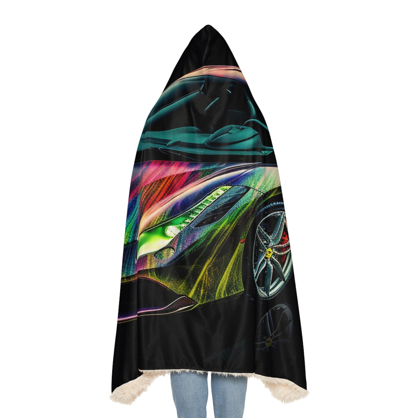 Snuggle Hooded Blanket Ferrari Color 3