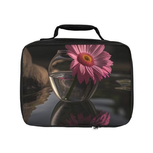 Lunch Bag Pink Daisy 2