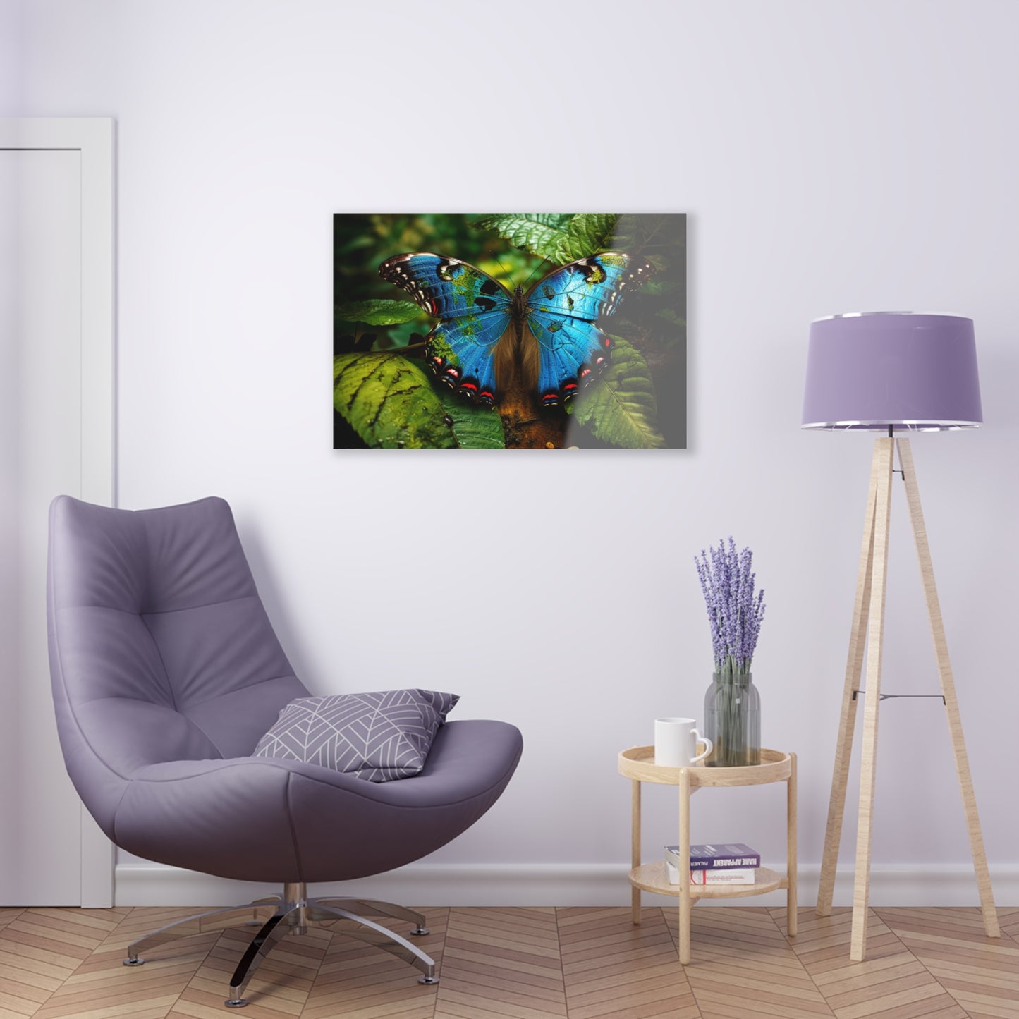 Acrylic Prints Jungle Butterfly 2