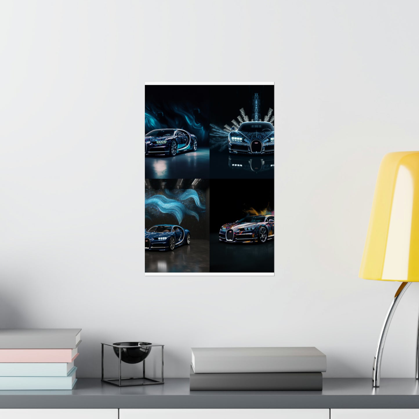 Premium Matte Vertical Posters Hyper Bugatti 5