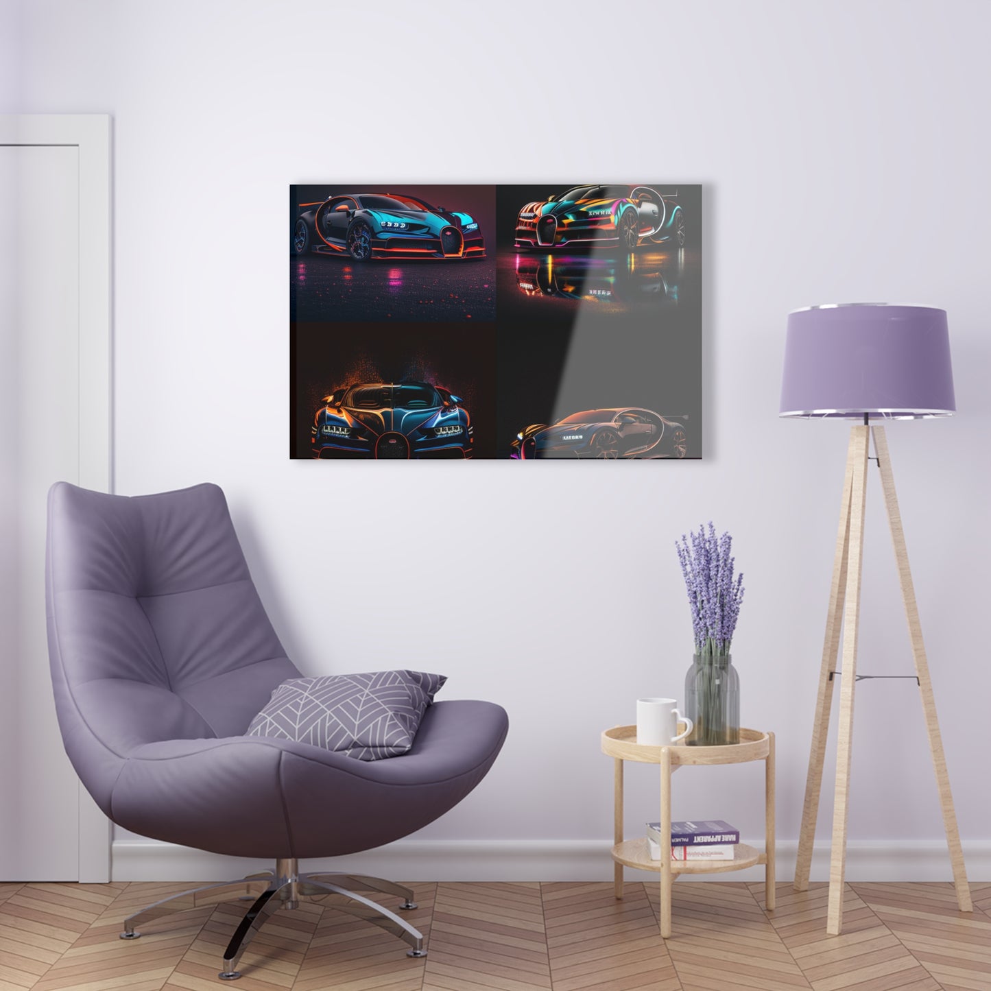 Acrylic Prints Bugatti Chiron Super 5