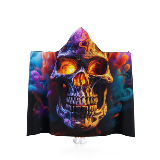 Hooded Blanket Macro Skull 2