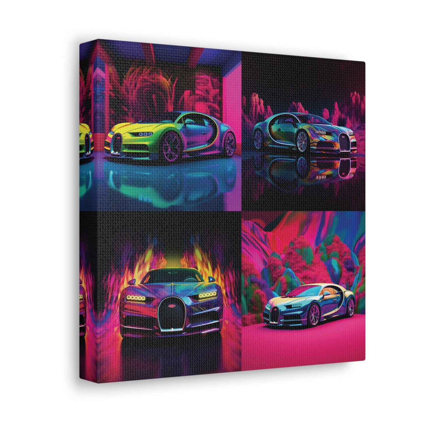 Canvas Gallery Wraps Florescent Bugatti Flair 5