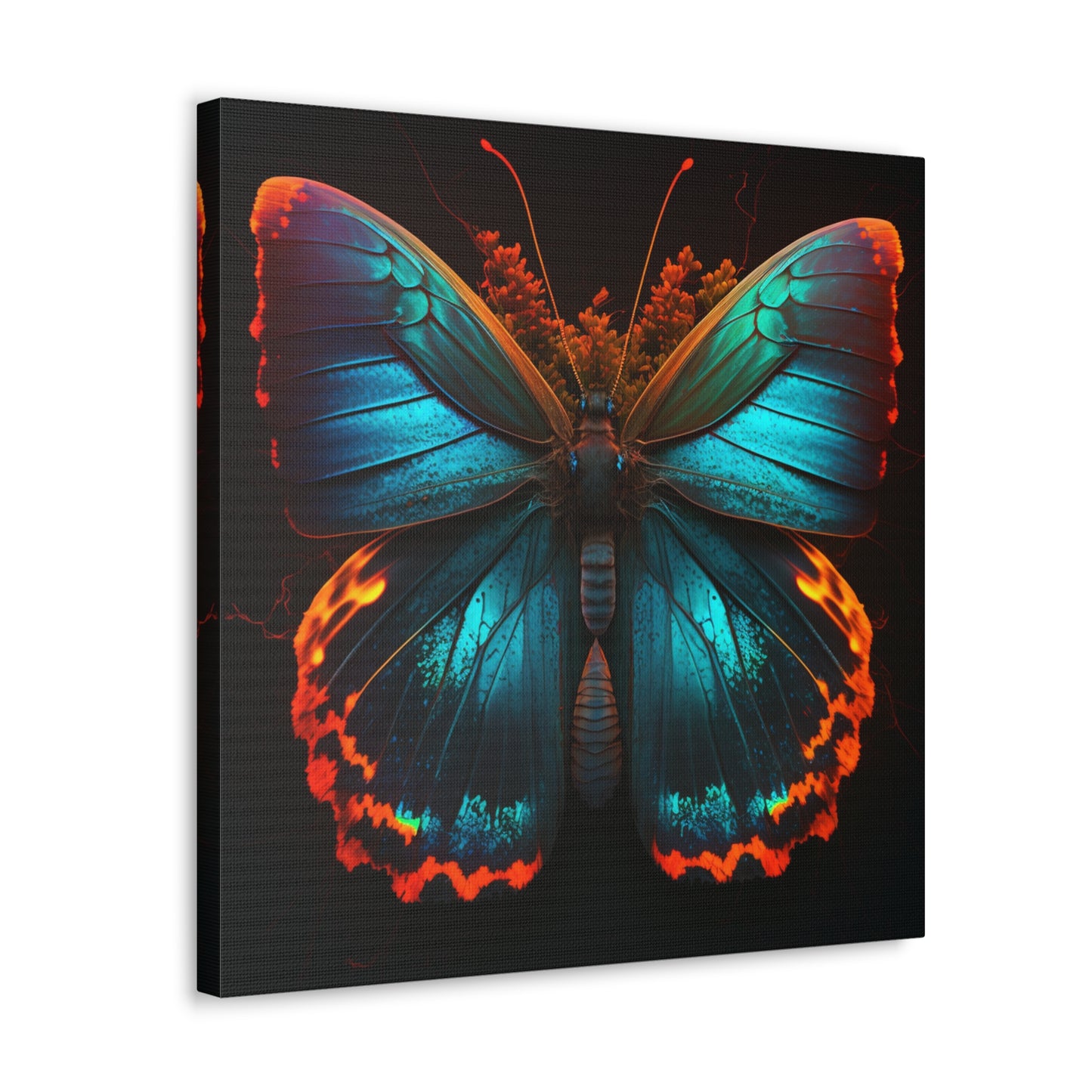 Canvas Gallery Wraps Neon Butterfly Flair 3