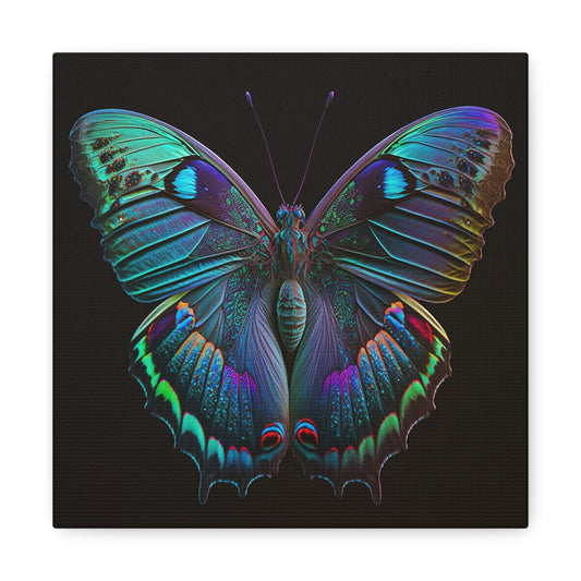 Canvas Gallery Wraps Hue Neon Butterfly 4