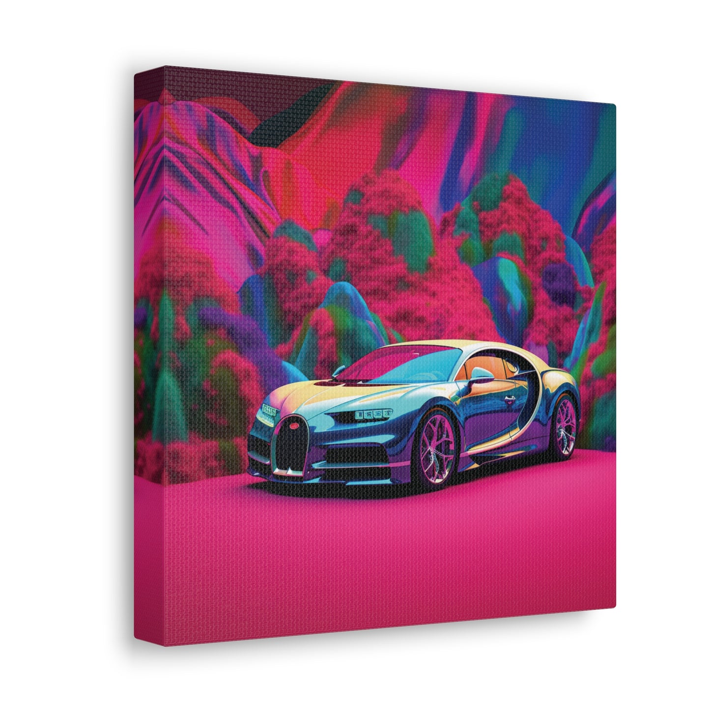 Canvas Gallery Wraps Florescent Bugatti Flair 4