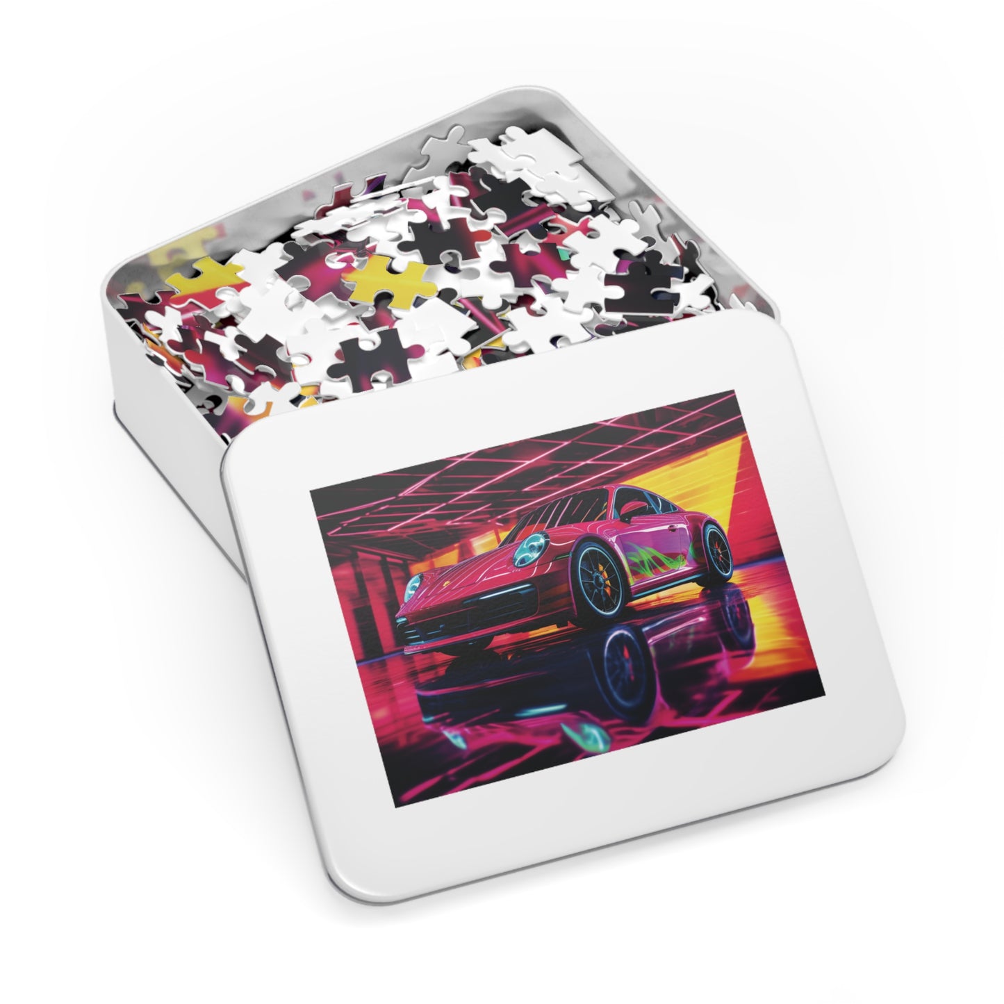 Jigsaw Puzzle (30, 110, 252, 500,1000-Piece) Macro Porsche 3
