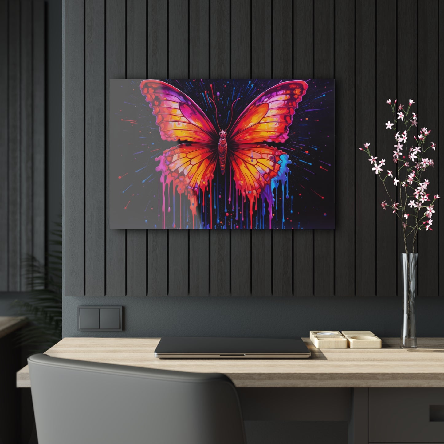 Acrylic Prints Pink Butterfly Flair 4