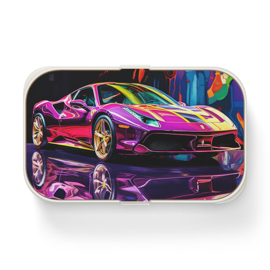 Bento Lunch Box Pink Macro Ferrari 2