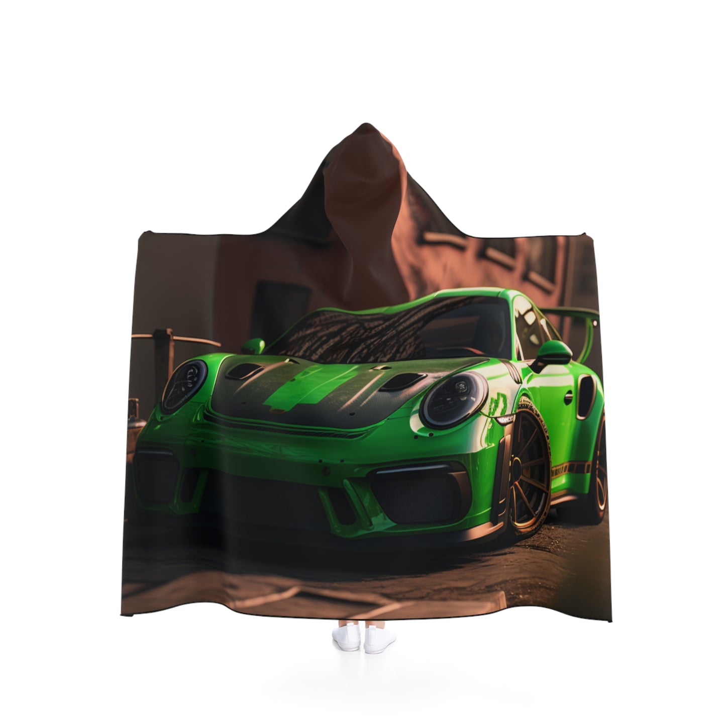 Hooded Blanket porsche 911 gt3 4