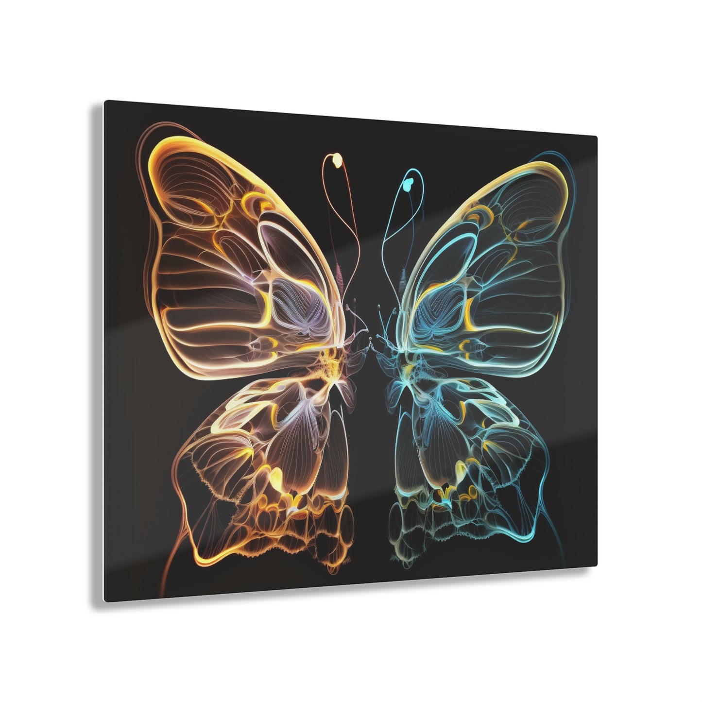 Acrylic Prints Neon Glo Butterfly 3