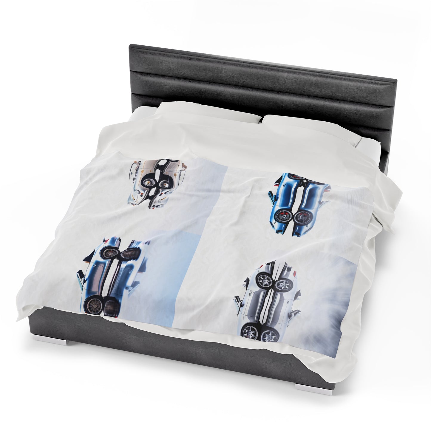 Velveteen Plush Blanket 911 Speedster on water 5