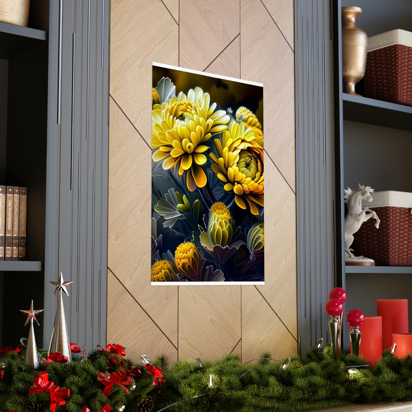 Premium Matte Vertical Posters Yellow Hermosas Flores Amarillas 4