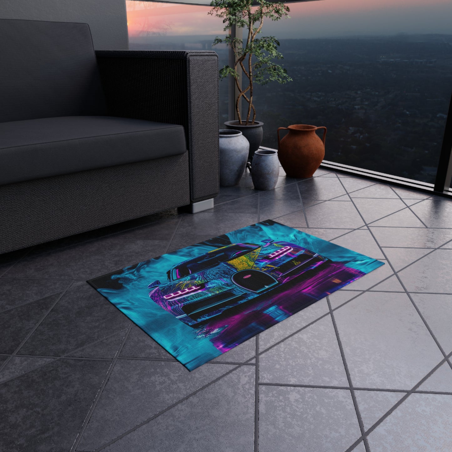 Outdoor Rug  Bugatti Water 2