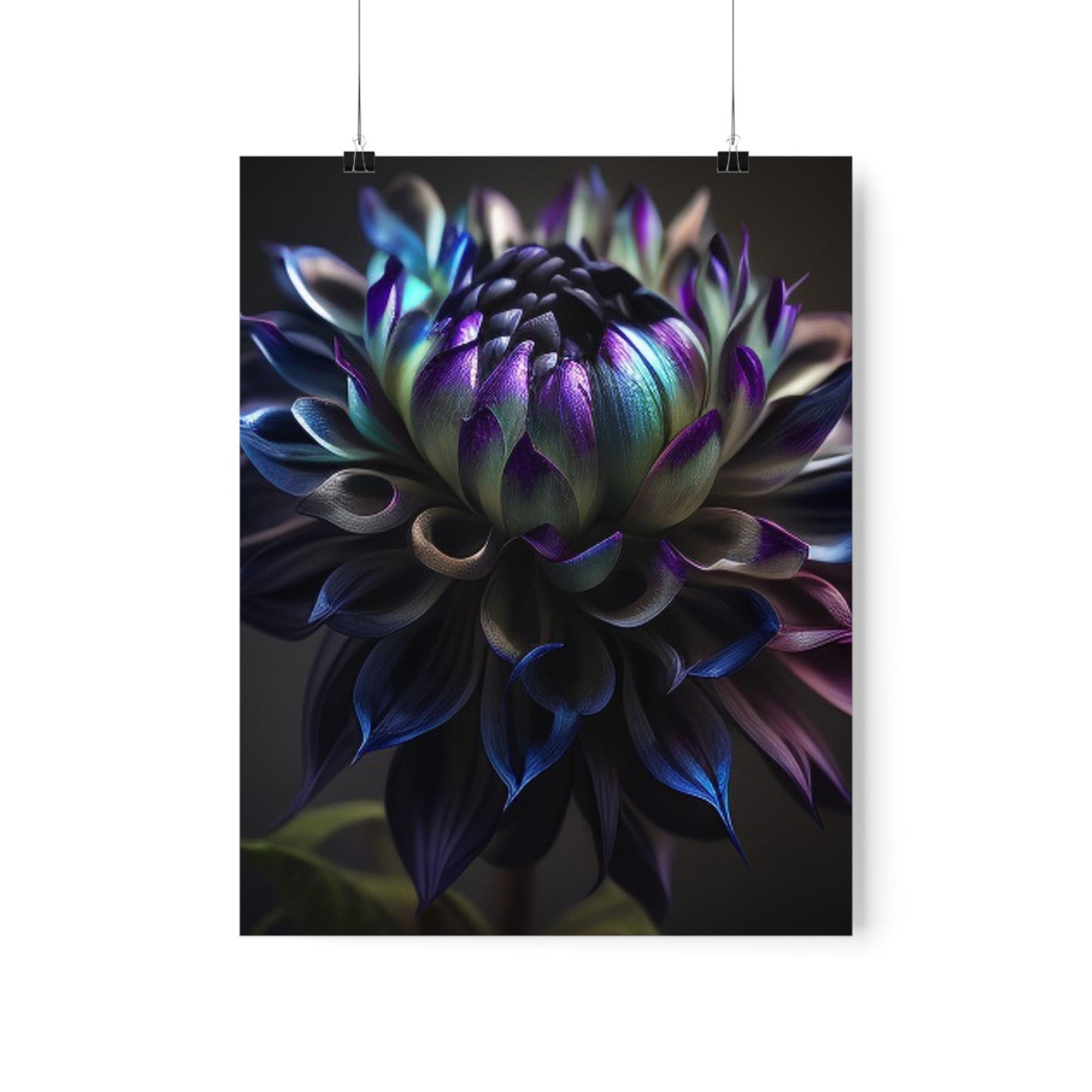 Premium Matte Vertical Posters Dahlia Purple 4