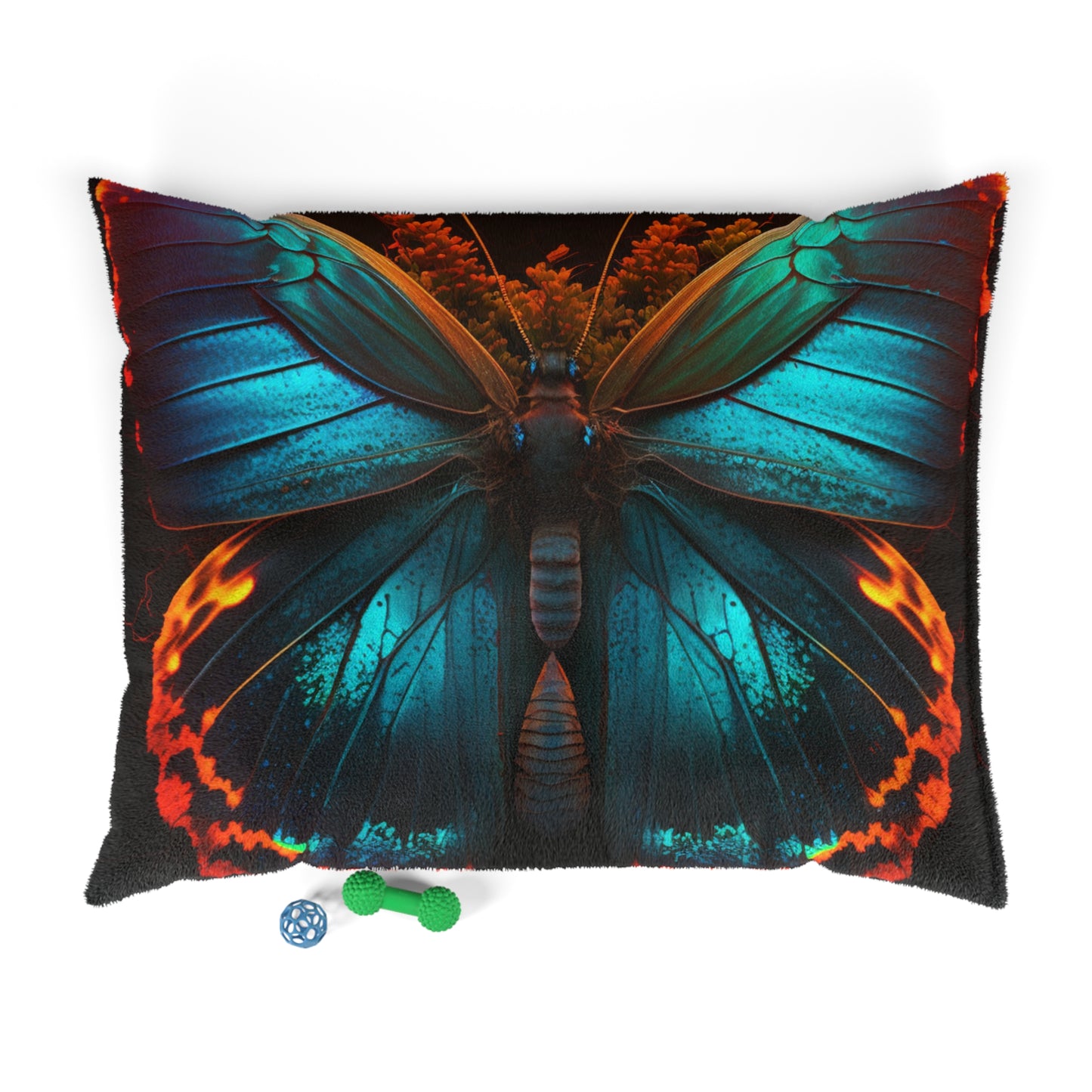 Pet Bed Neon Butterfly Flair 3