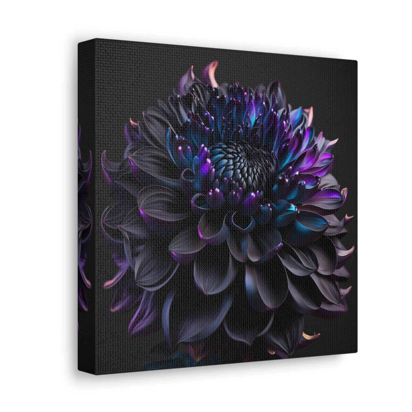 Canvas Gallery Wraps Dahlia Purple 2