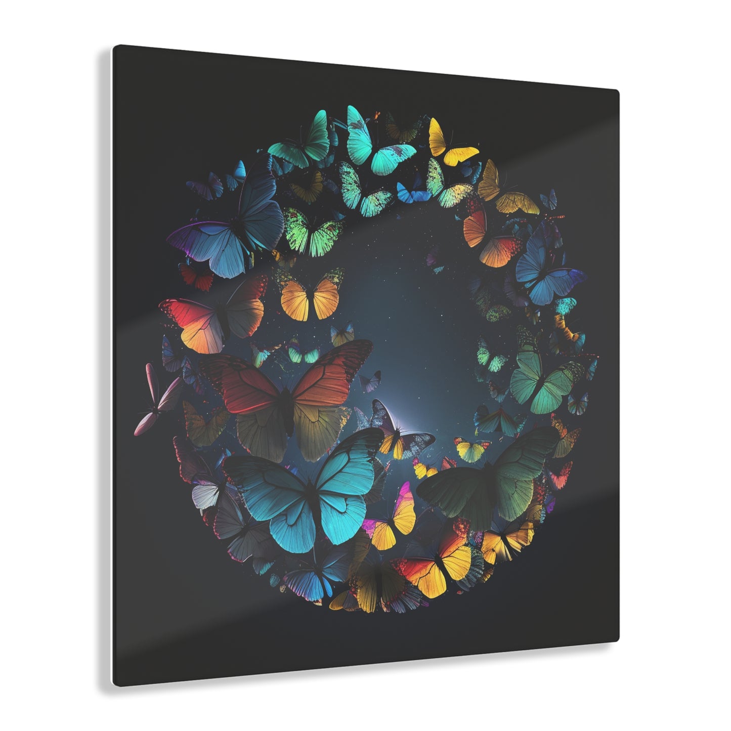 Acrylic Prints Moon Butterfly 3