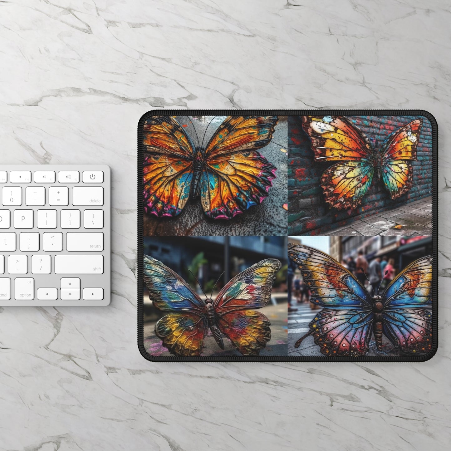 Gaming Mouse Pad  Liquid Street Butterfly 5