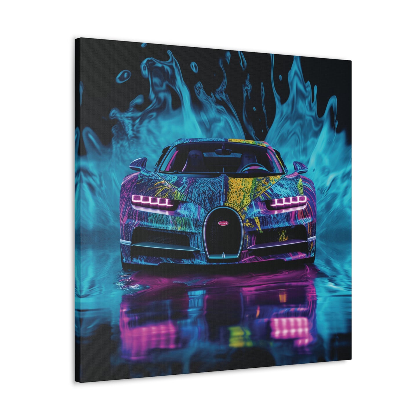 Canvas Gallery Wraps Bugatti Water 2