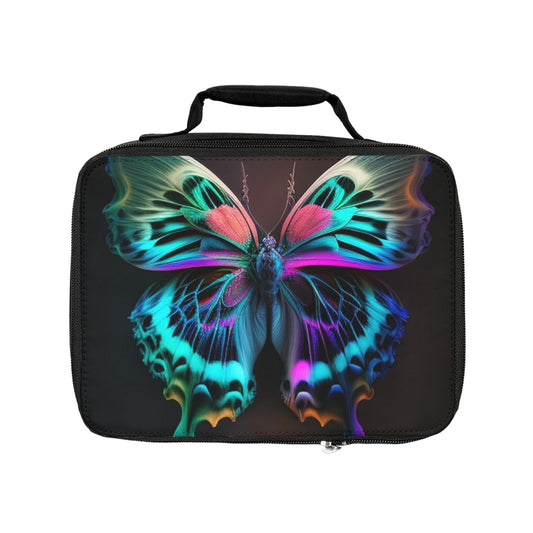 Lunch Bag Neon Butterfly Fusion 1