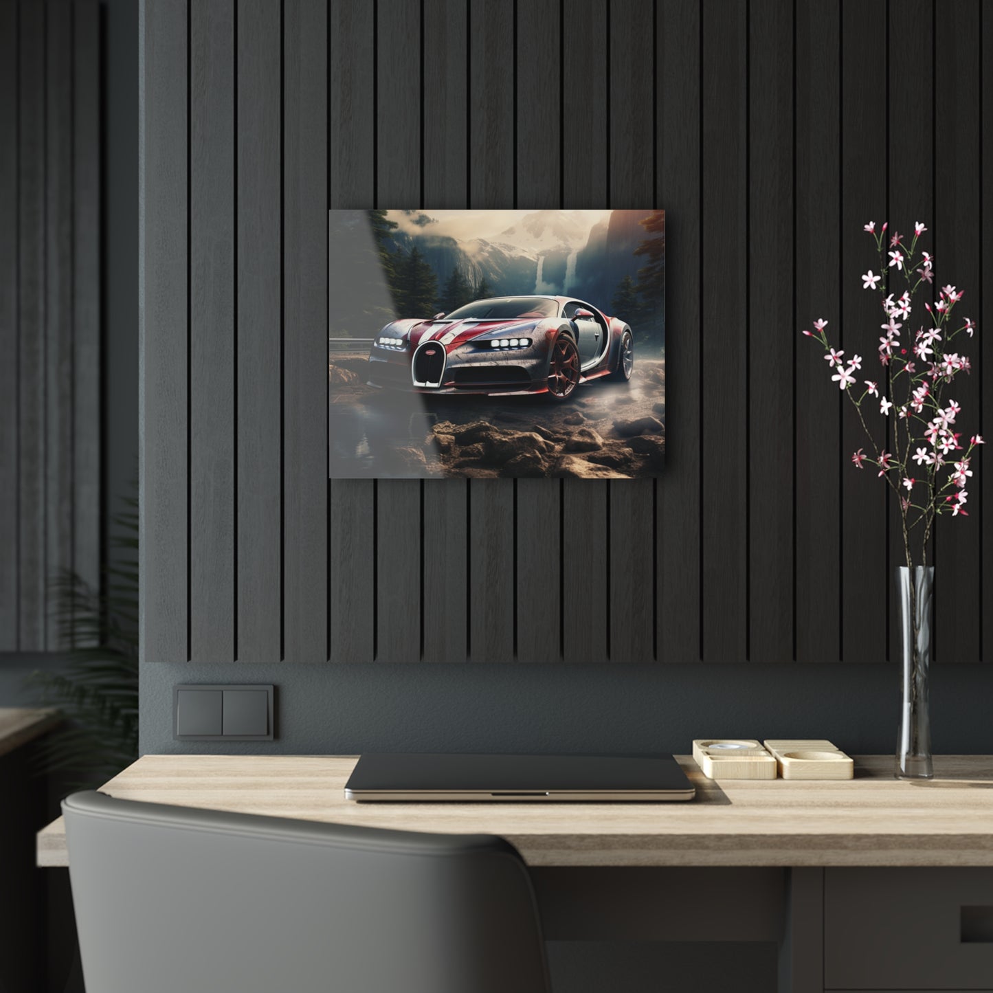 Acrylic Prints Bugatti Waterfall 4